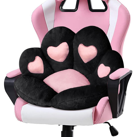 Ditucu cat paw cushion chair side view showing relaxed seating comfort