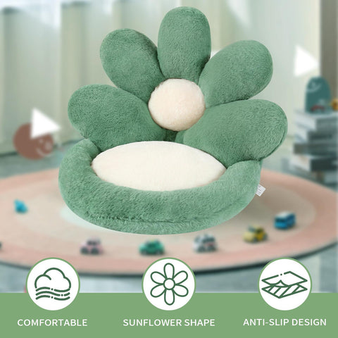 Ditucu flower shape chair pillow vacuum packaging ready to fluff