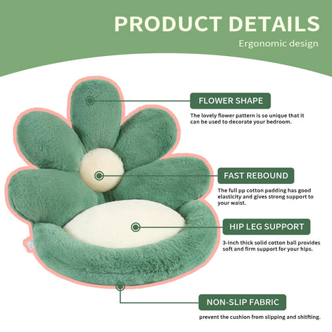 Ditucu Versatile Chair Cushion fits many chairs, from gaming to classroom desks.