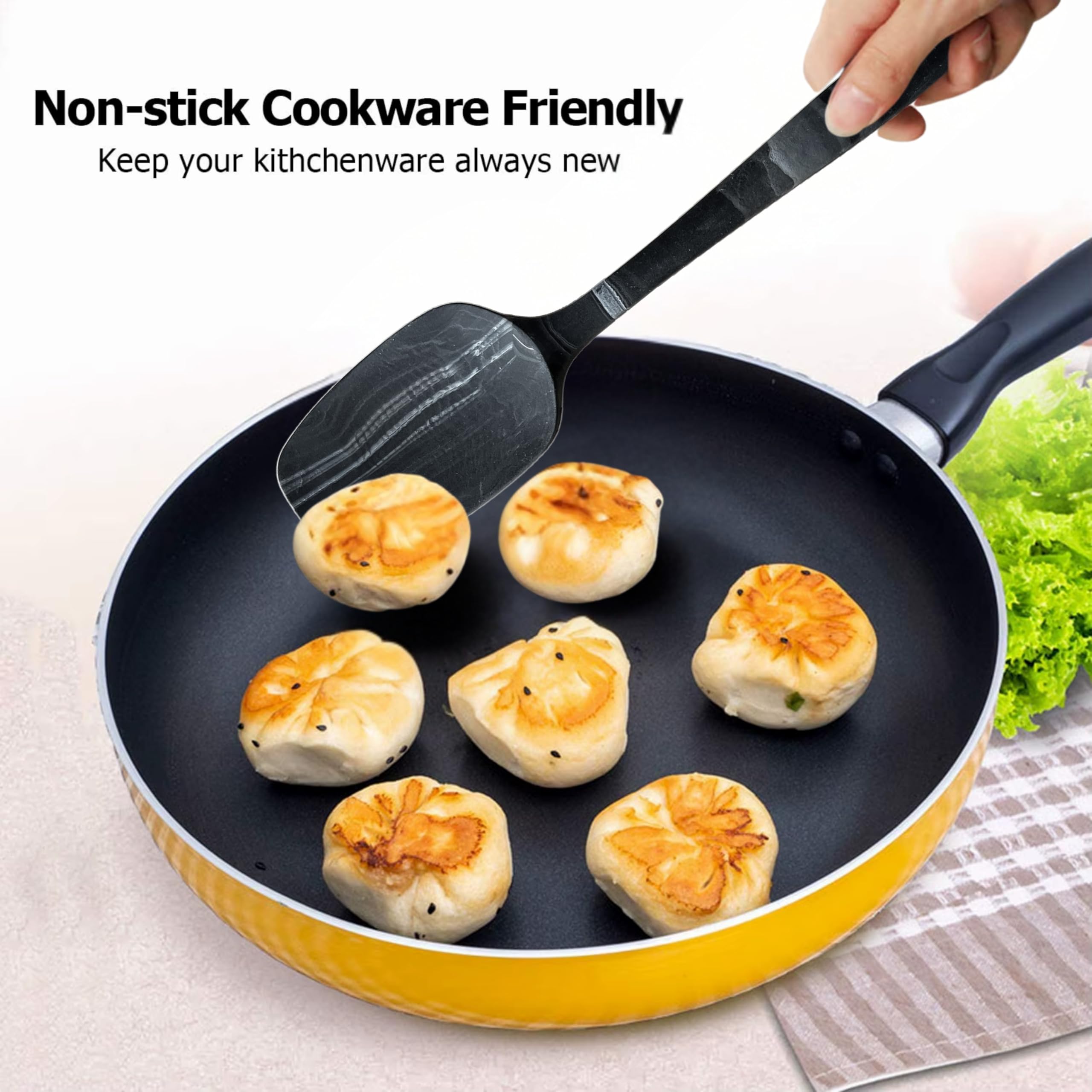 DIVIDE STAR 10.6-inch spatula length fits bowls and pans