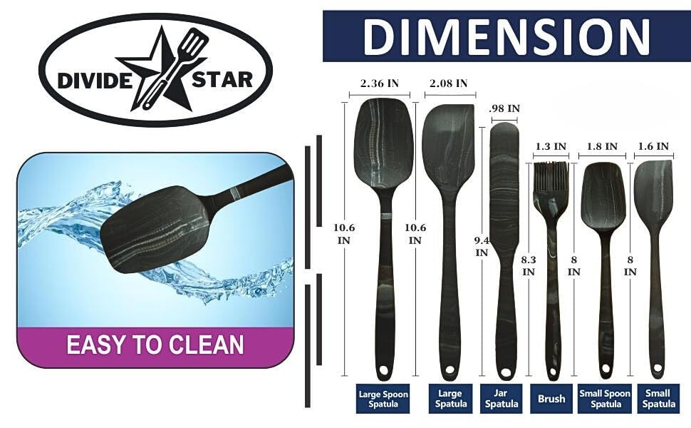 DIVIDE STAR gift-boxed spatula set makes a thoughtful present