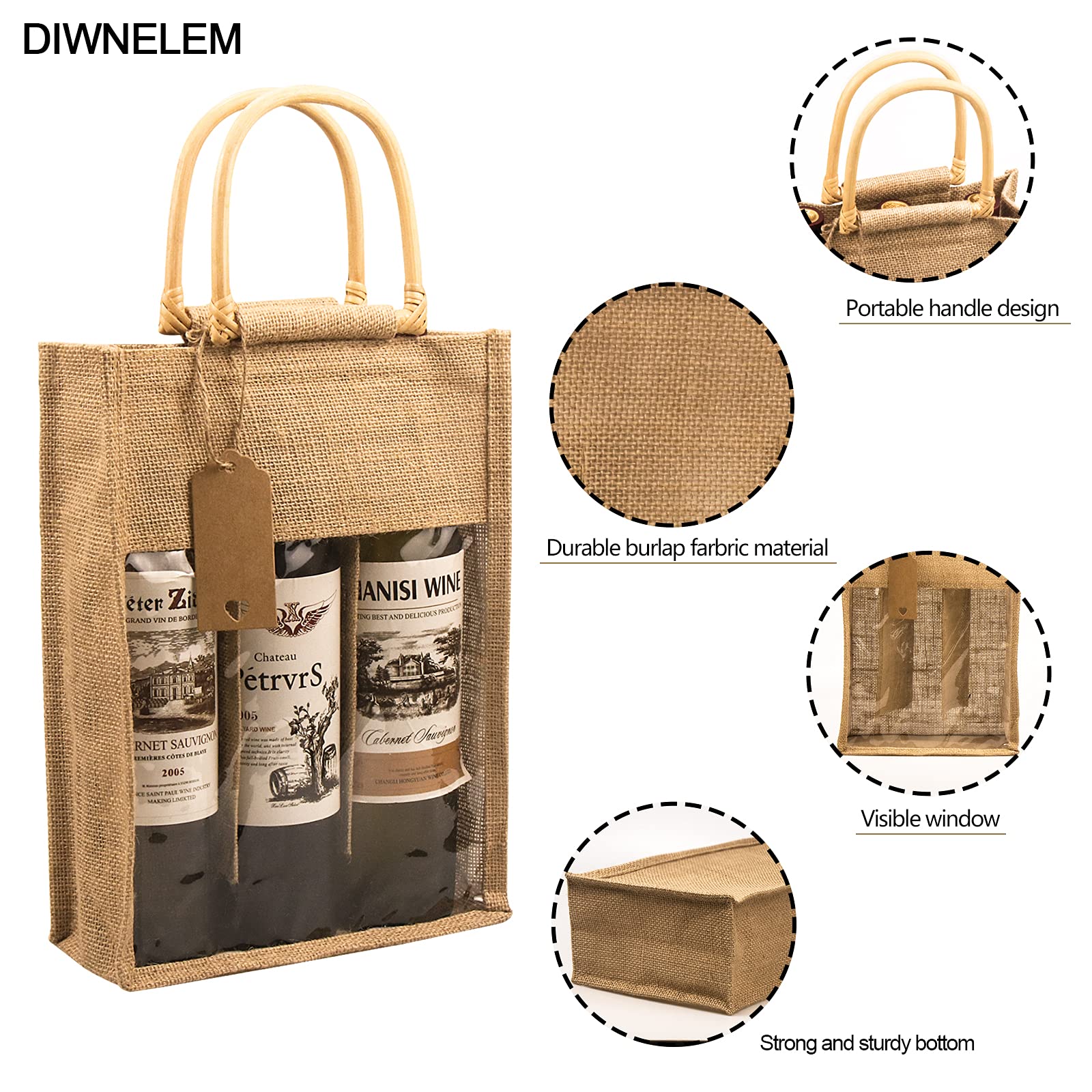 DIWNELEM grid-separator keeps bottles stable during transport.