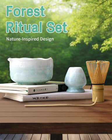 DIWU eco-friendly ceramics and bamboo components suit sustainable tea rituals