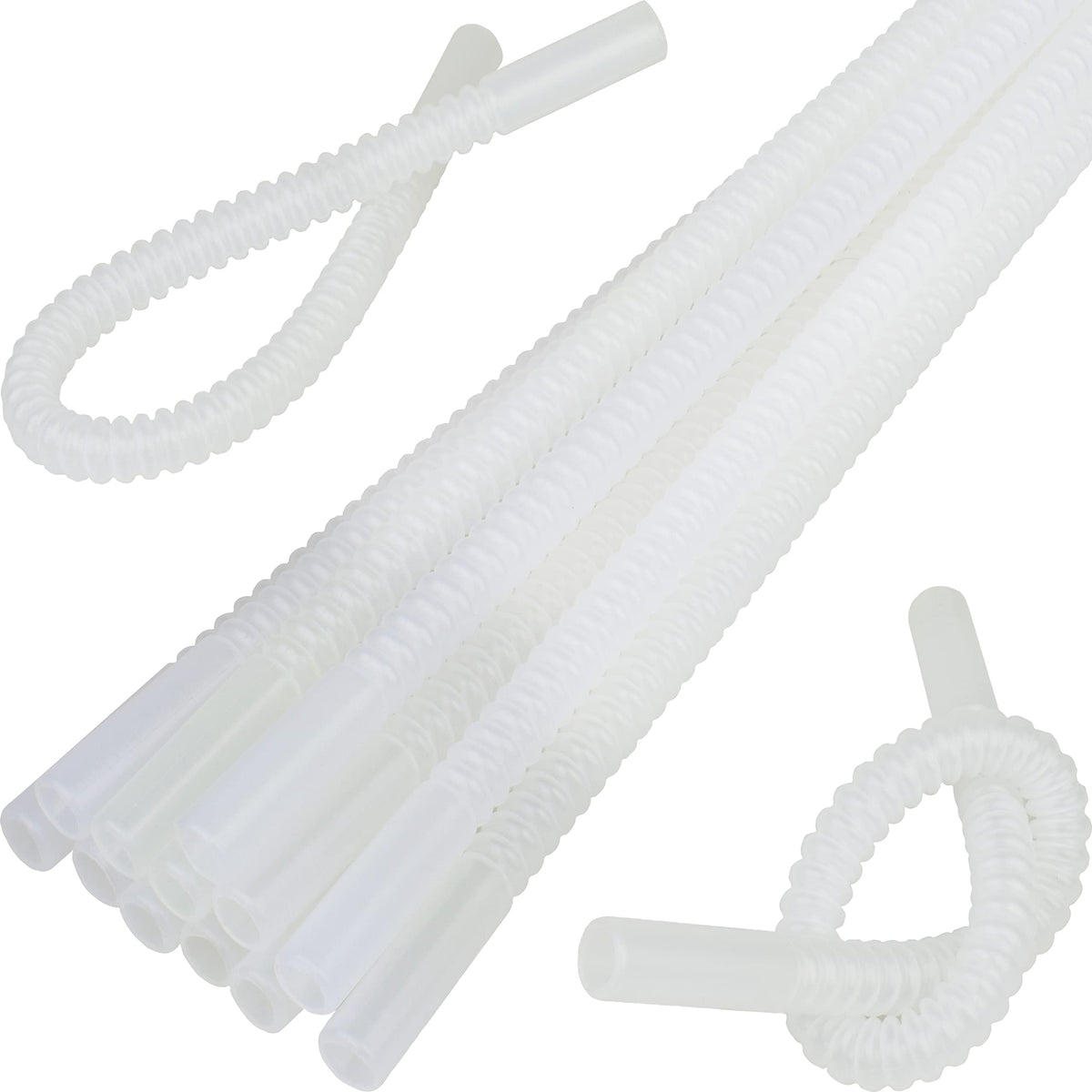 Diximus Bendable Straw 11-inch long, reusable for everyday sipping