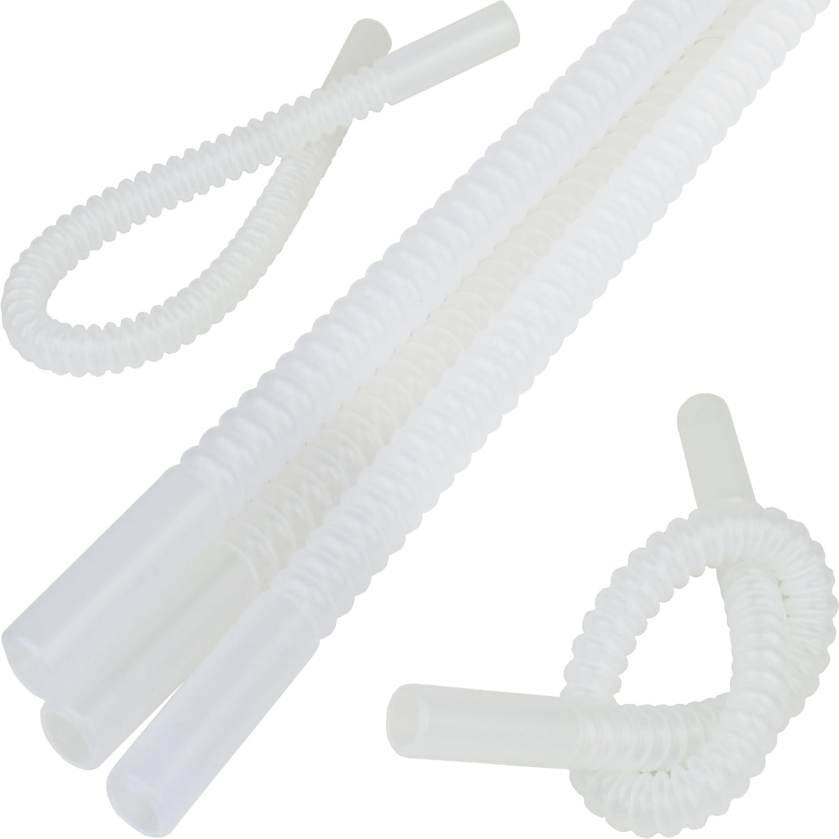 Diximus Bendable Straw 11-inch length for easy, comfortable sipping.
