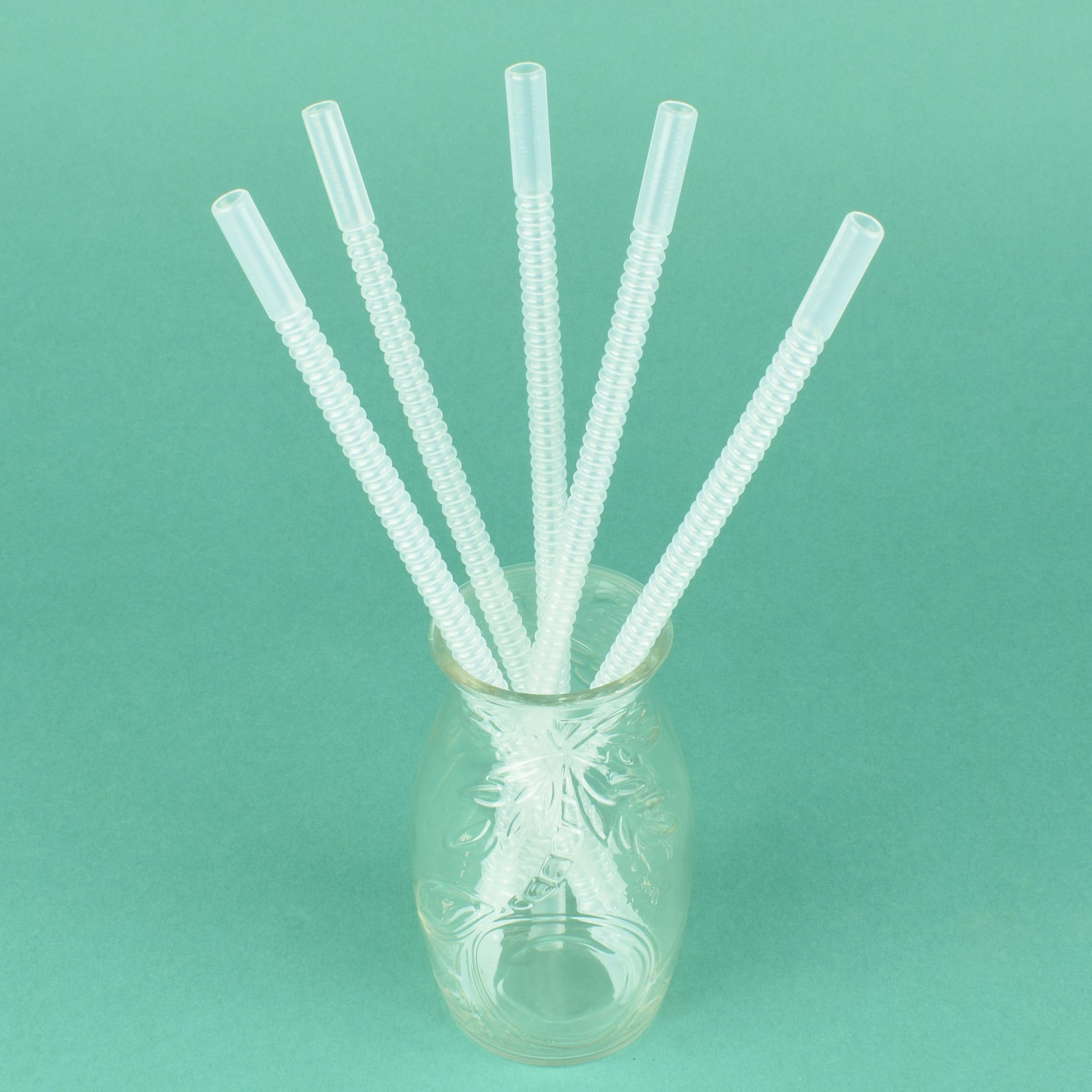 Diximus Bendable Straw safe, skin-friendly durable plastic material.