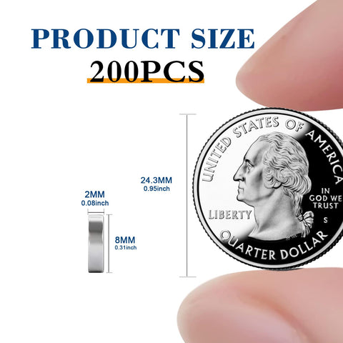 DIYMAG brushed nickel magnets resist demagnetization and corrosion for longevity