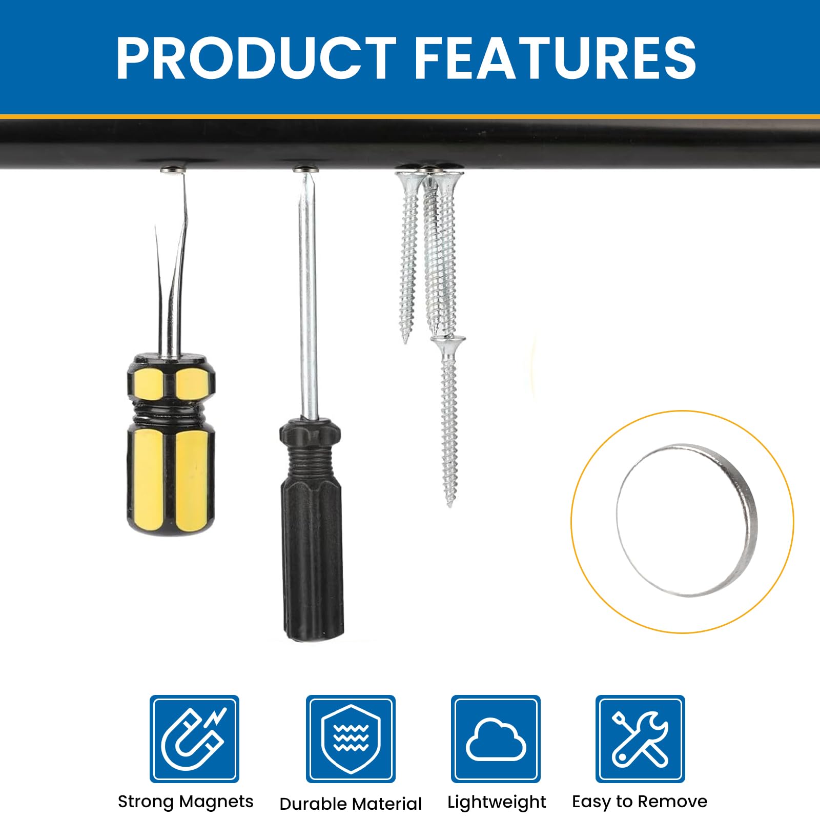 DIYMAG 5x1mm magnets ideal for crafts and small organization tasks