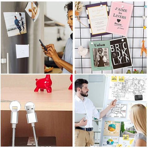 DIYMAG compact magnets pack for tidy storage and portability