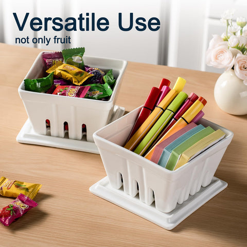 Dizada dishwasher and microwave safe for fast cleanup and versatile storage.