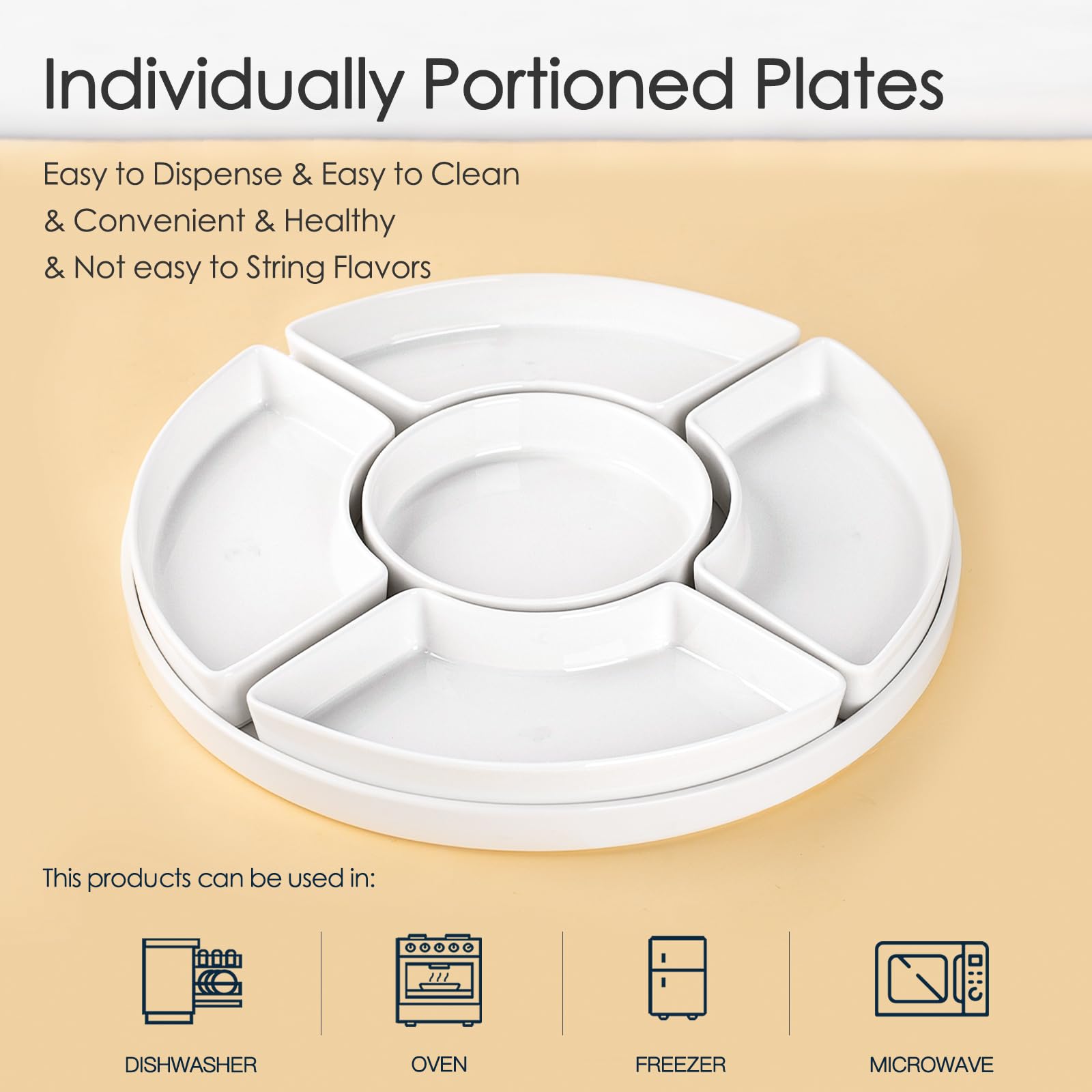 Dizada dishwasher-safe and refrigerator-friendly for convenient, everyday use.