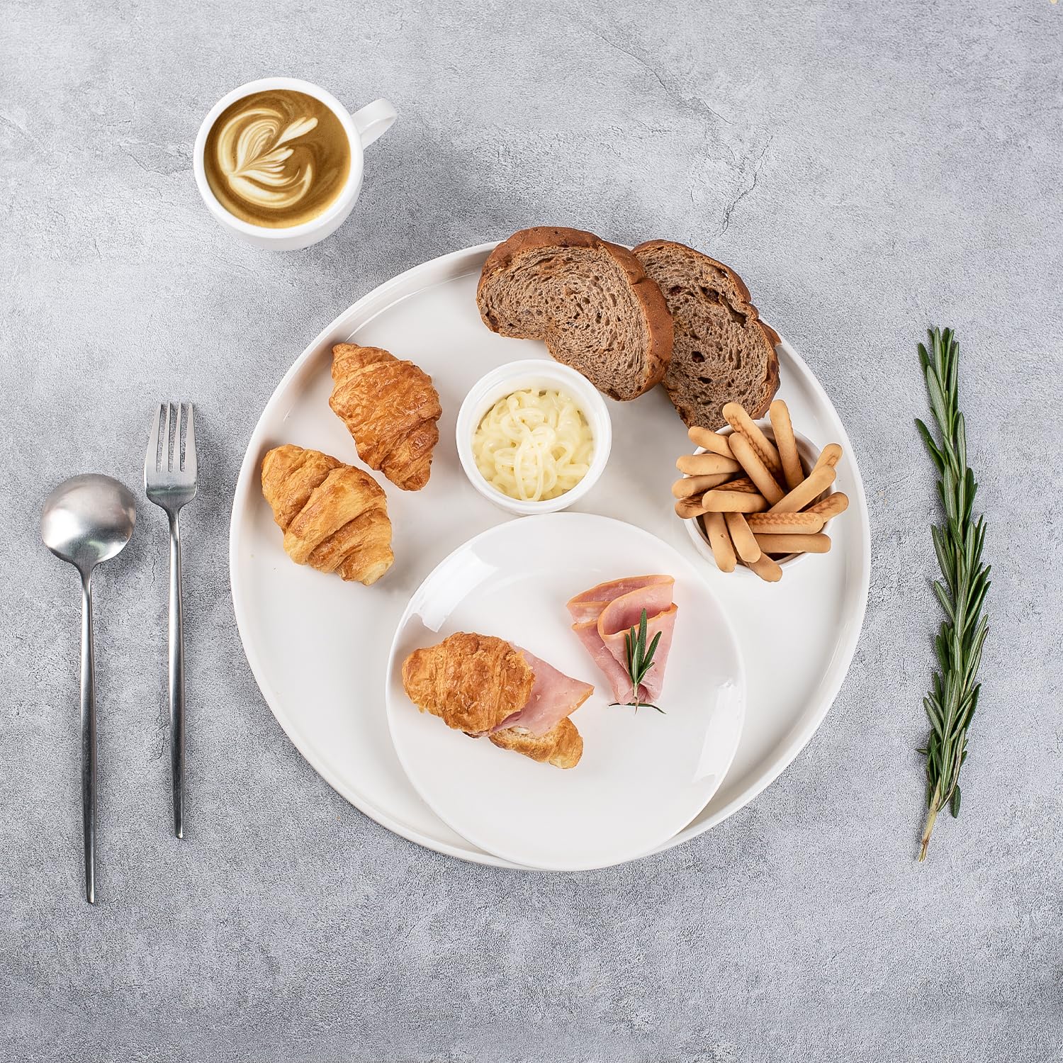 Dizada durable ceramic ware with a smooth glaze for easy cleanup.