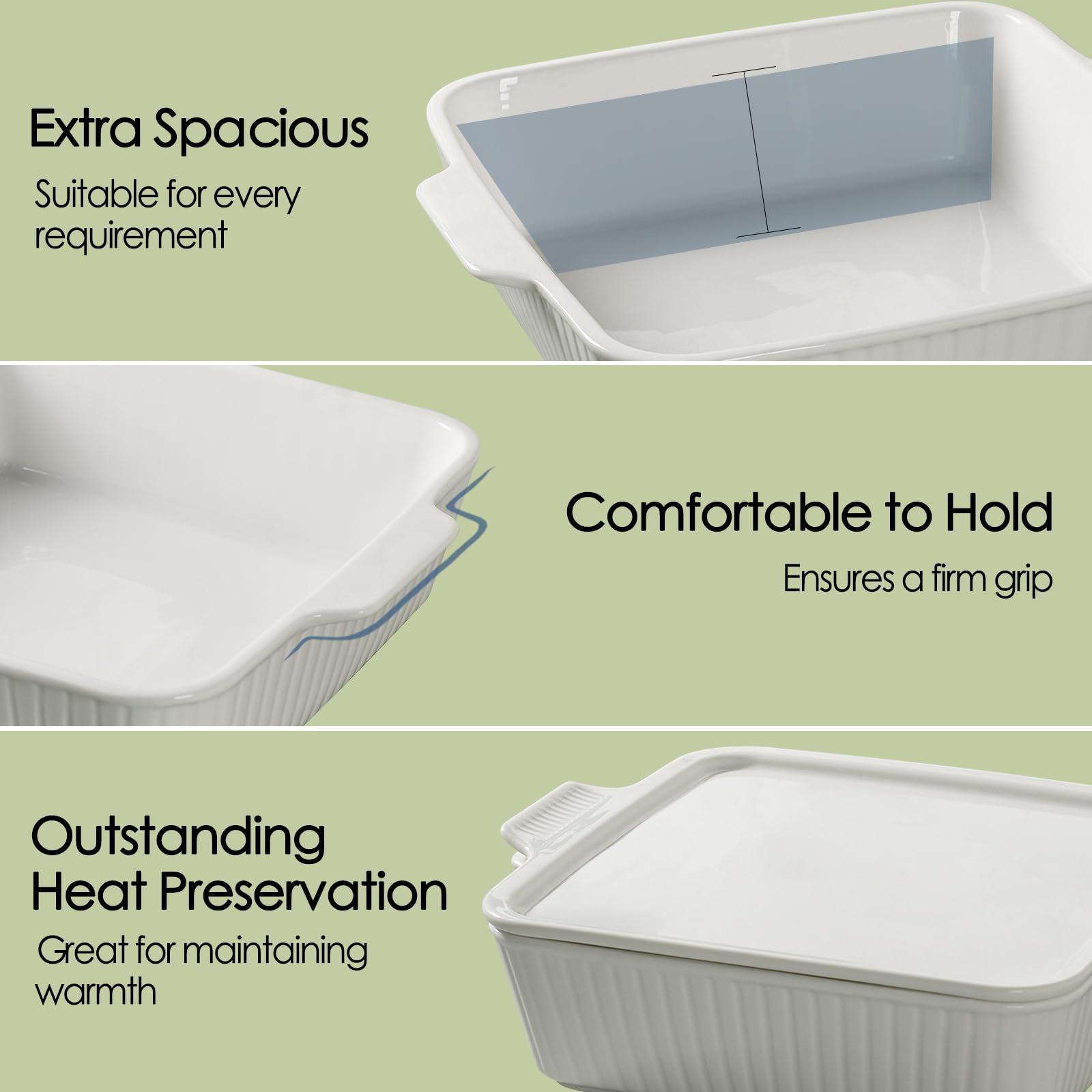 Dizzata scratch-resistant ceramic surface cleans easily and resists odors.