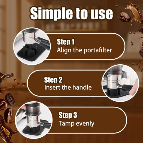DJBNT tamping mat features anti-slip bottom to protect countertops.