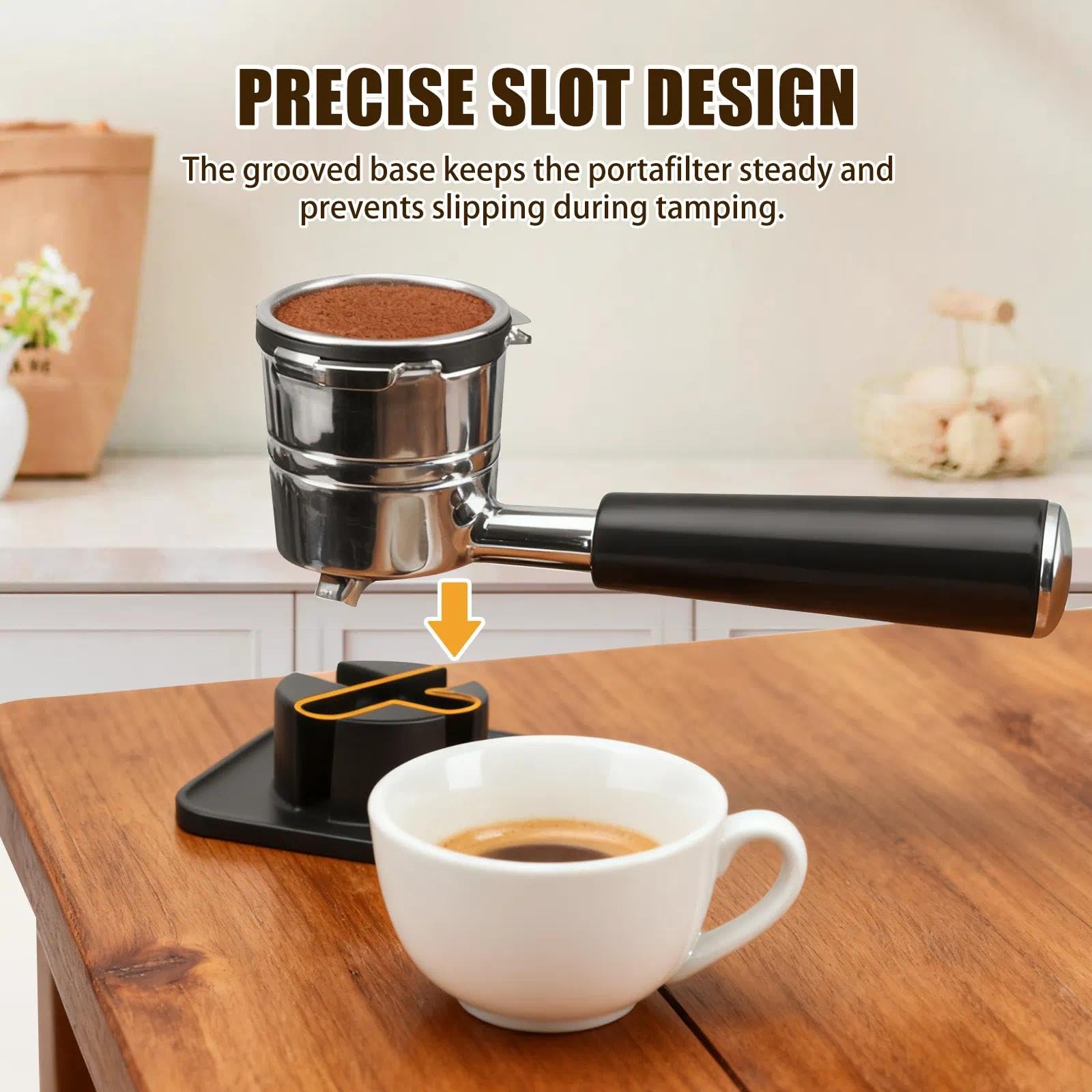 DJBNT tamping mat is dishwasher-safe for quick maintenance.