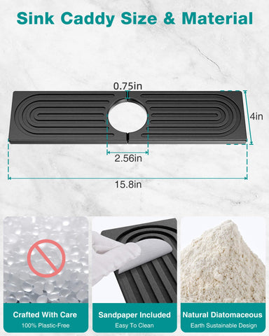 Close-up of deep grooves on DK177 mat trapping water and preventing pooling