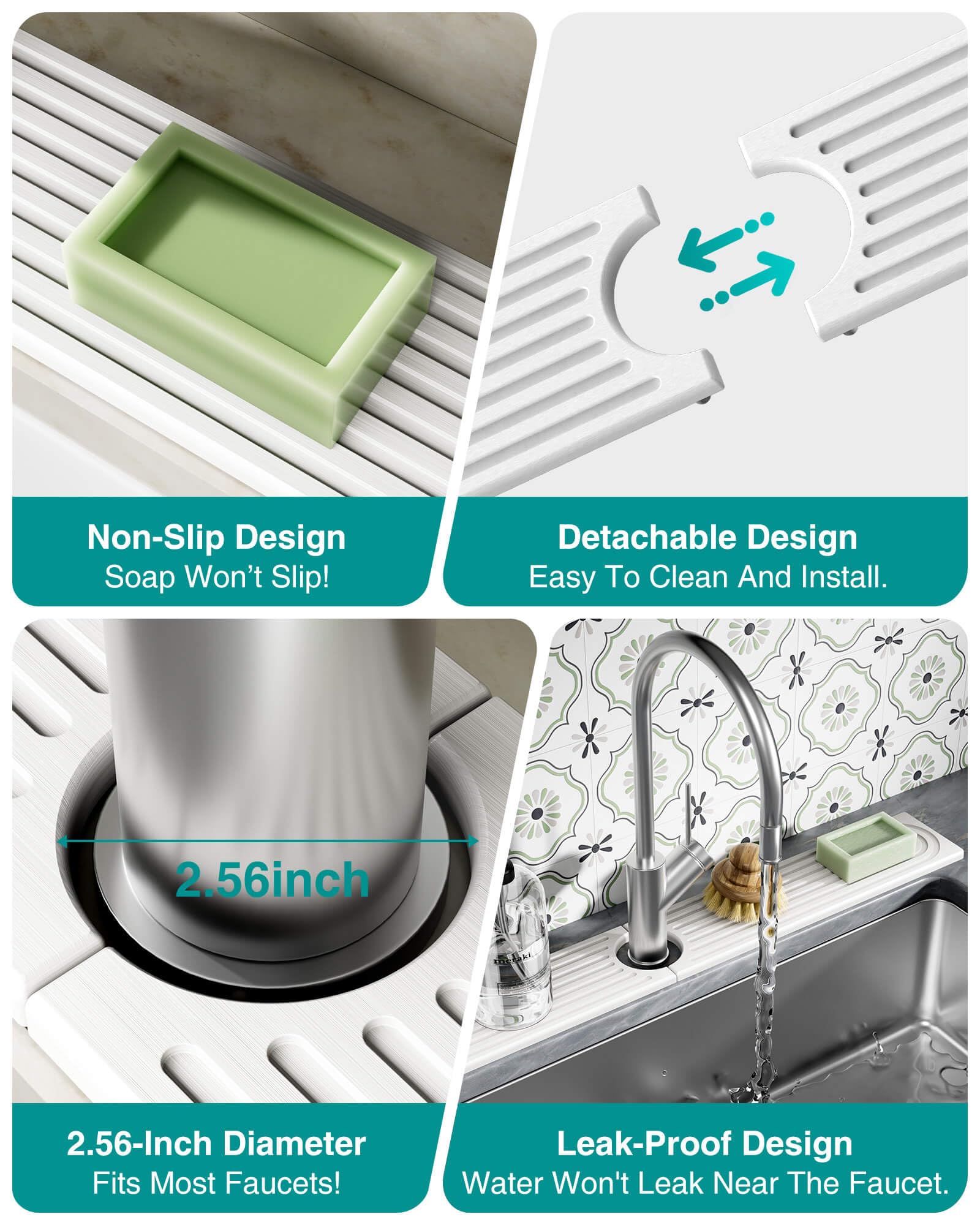 Included sanding tool helps refresh absorbency on the DK177 mat.