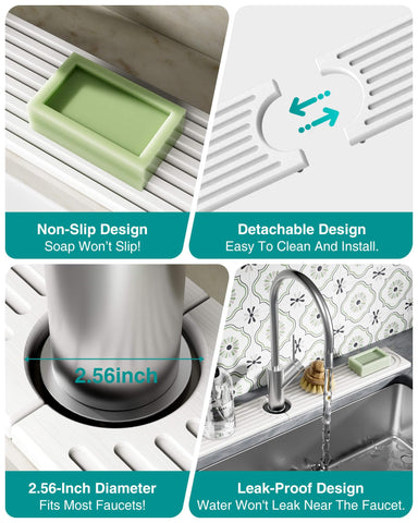 Included sanding tool helps refresh absorbency on the DK177 mat.