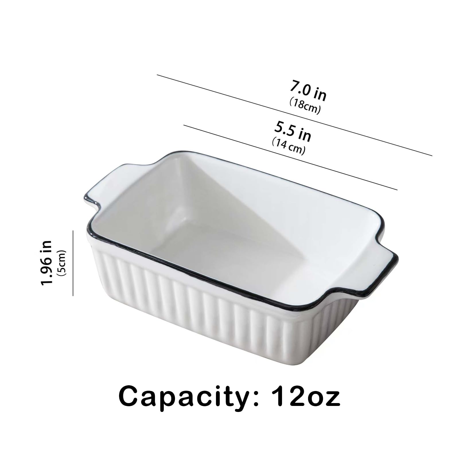 DLIM HOME ceramic bakeware detail highlights durable glaze and rims