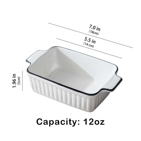 DLIM HOME ceramic bakeware detail highlights durable glaze and rims