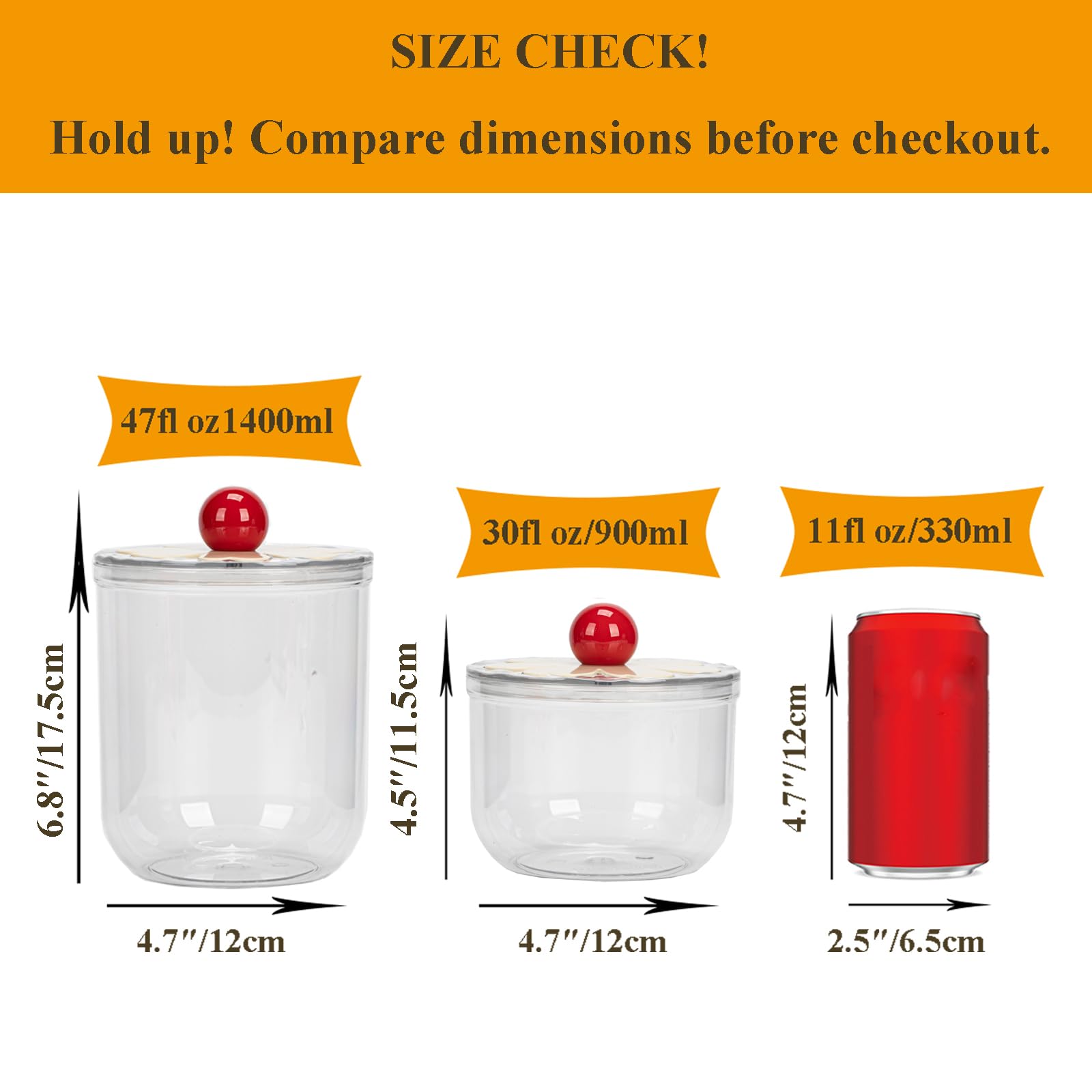 DLRDLR airtight lid seals freshness and protects desk snacks from dust.