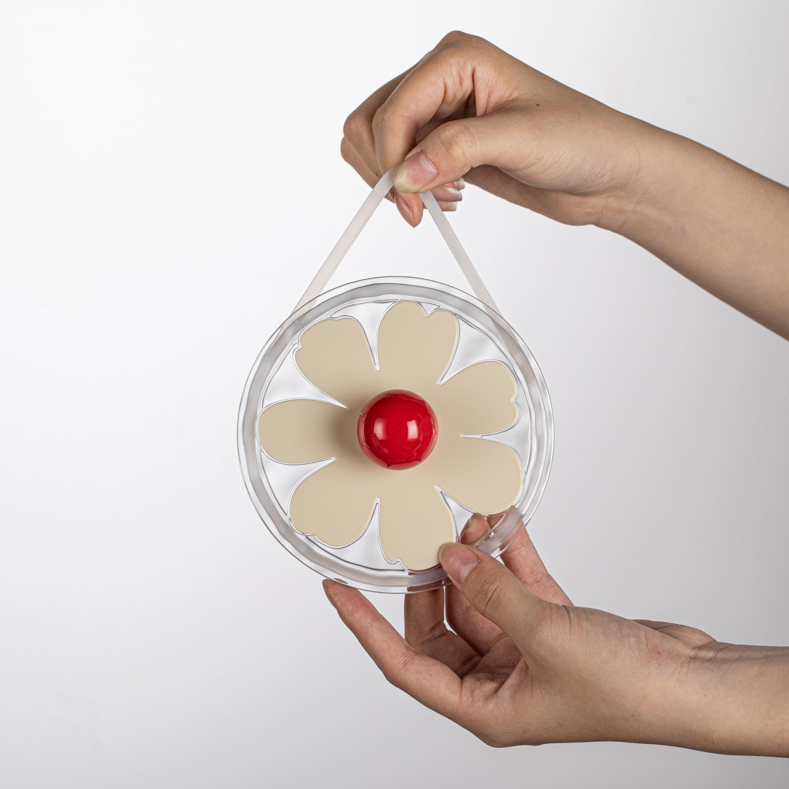 DLRDLR transparent 30oz dish matches modern desks and counters.