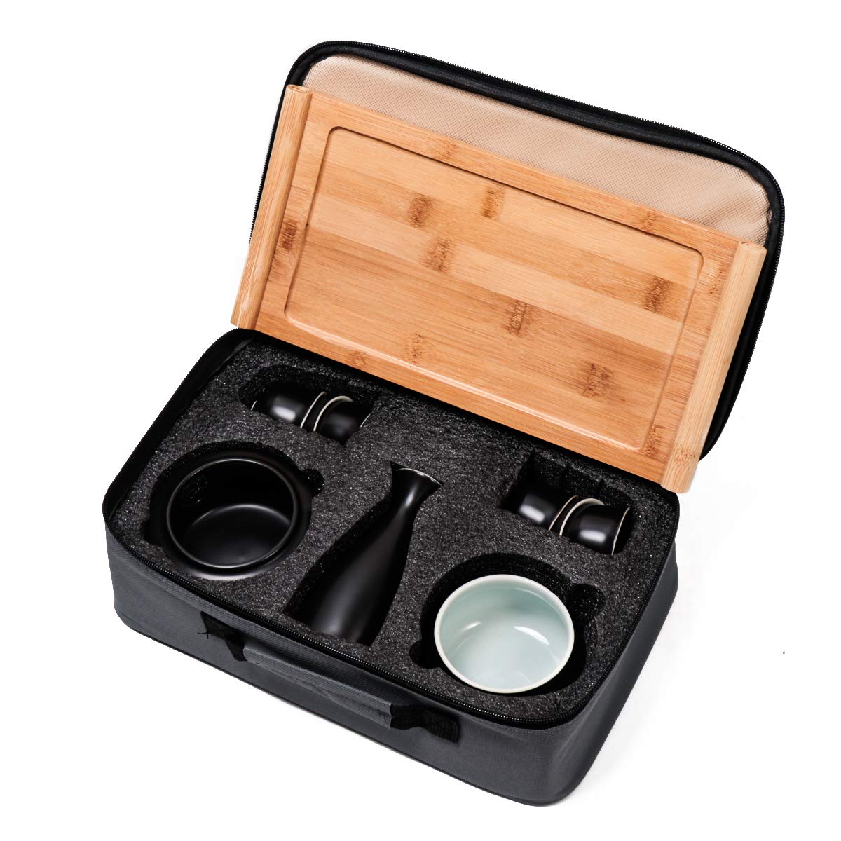 Dltsli serving tray organized for clean presentation and easy service