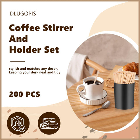 DLUGOPIS easy-clean stirrer holder surface ready for quick wipe