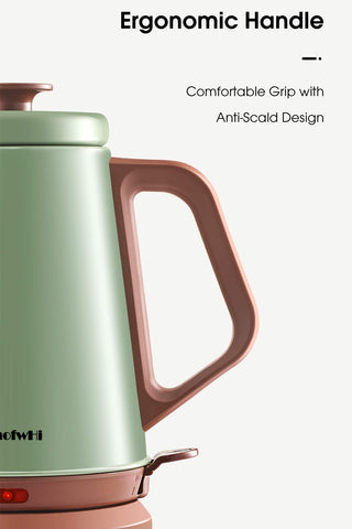 DmofwHi 1-liter reservoir suits most pour-over and tea needs.
