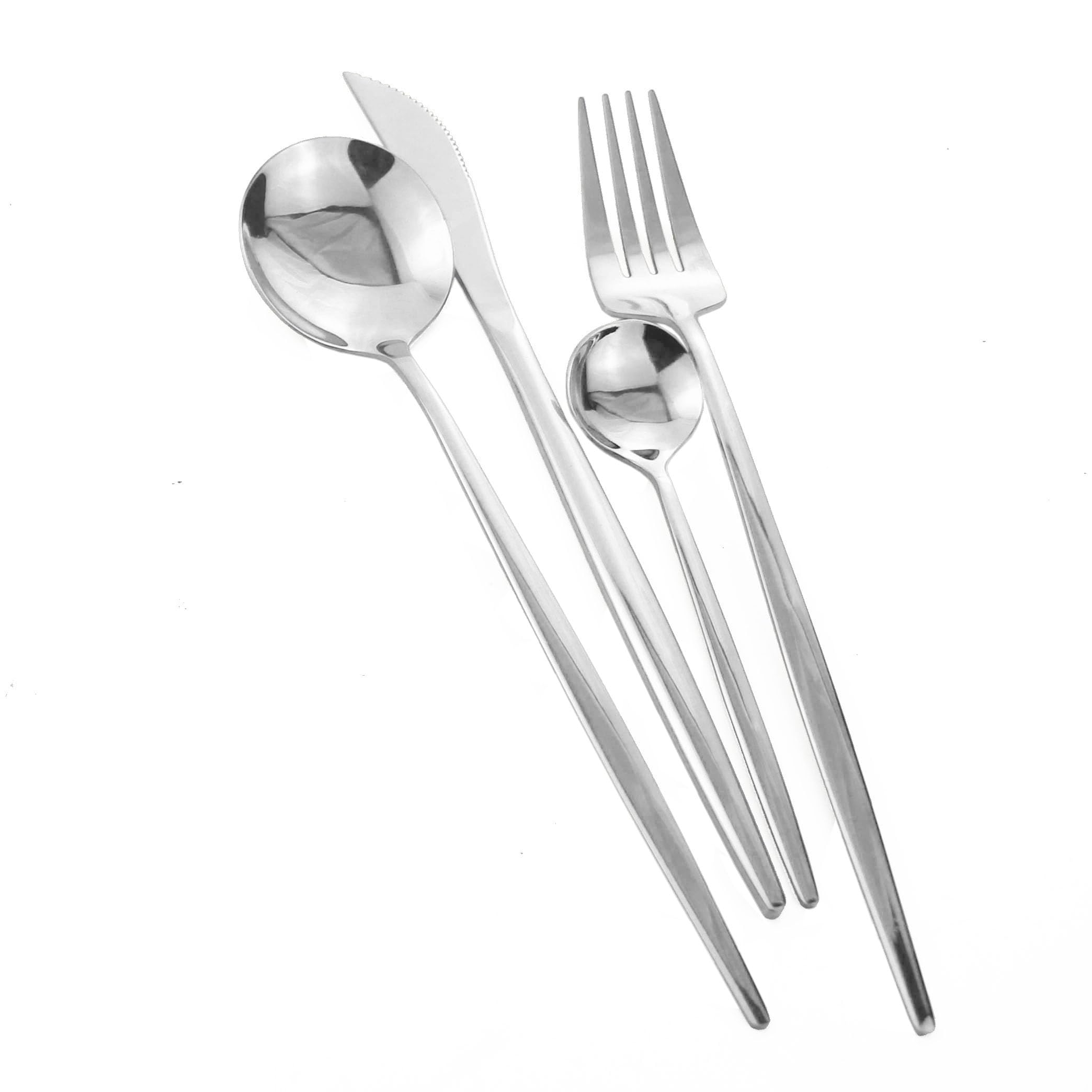 Dnalrhoi dinner fork with sturdy heft and smooth edge for comfortable meals