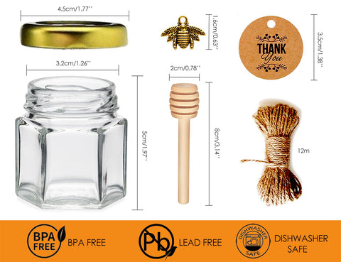 DnayDkiy rustic jute twine neatly ties jars for gift presentation