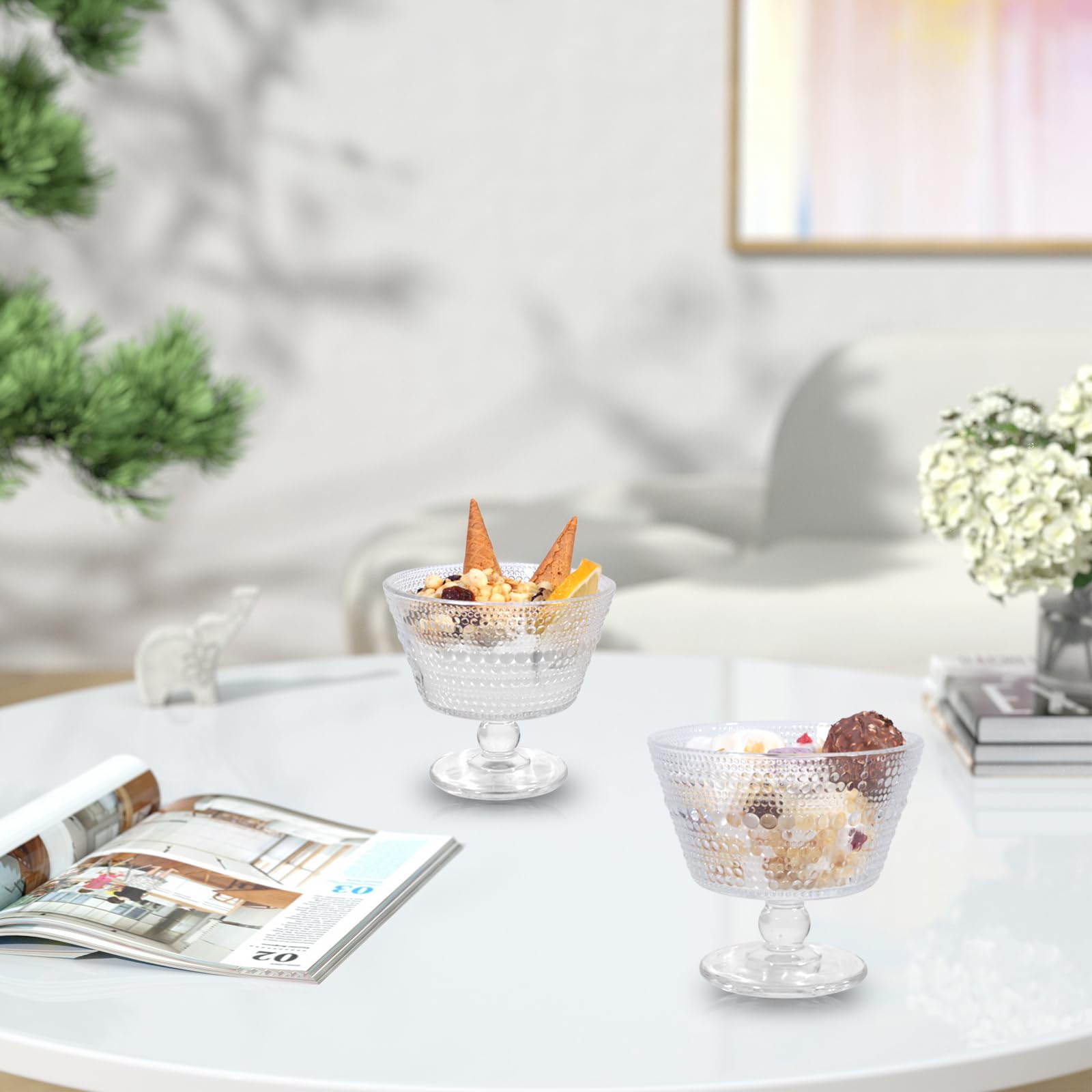 DNIENKGE easy-clean cups rinse quickly after meals.