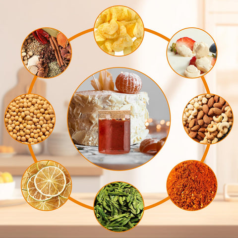 DNIENKGE wide-mouth glass jar enables easy washing and flexible use.