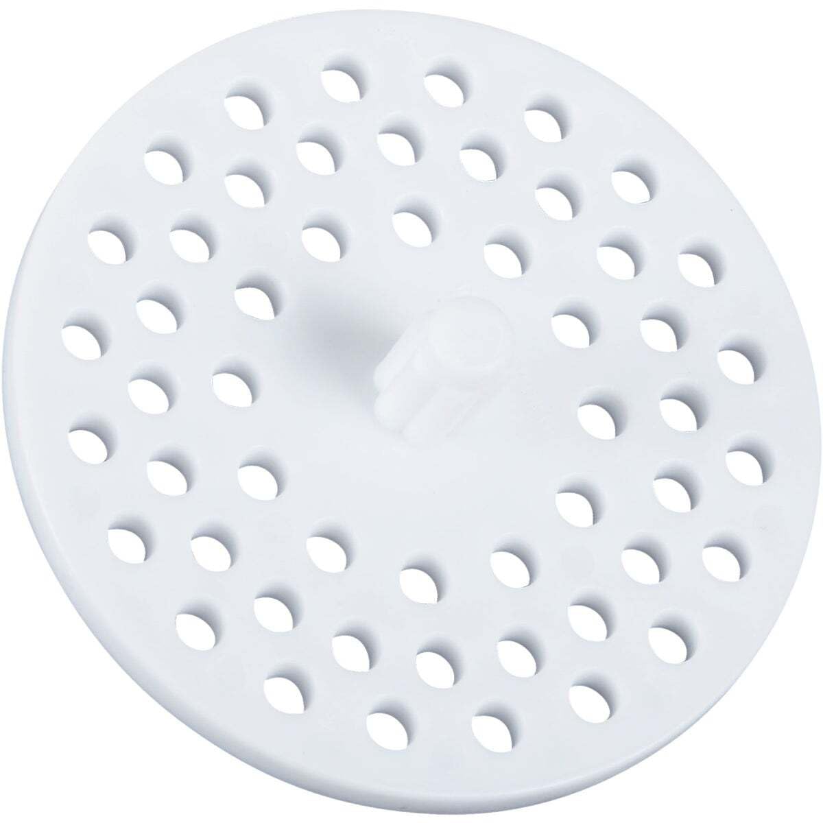 Do it Best GS garbage disposal strainer in white protects blades and allows smooth drainage.