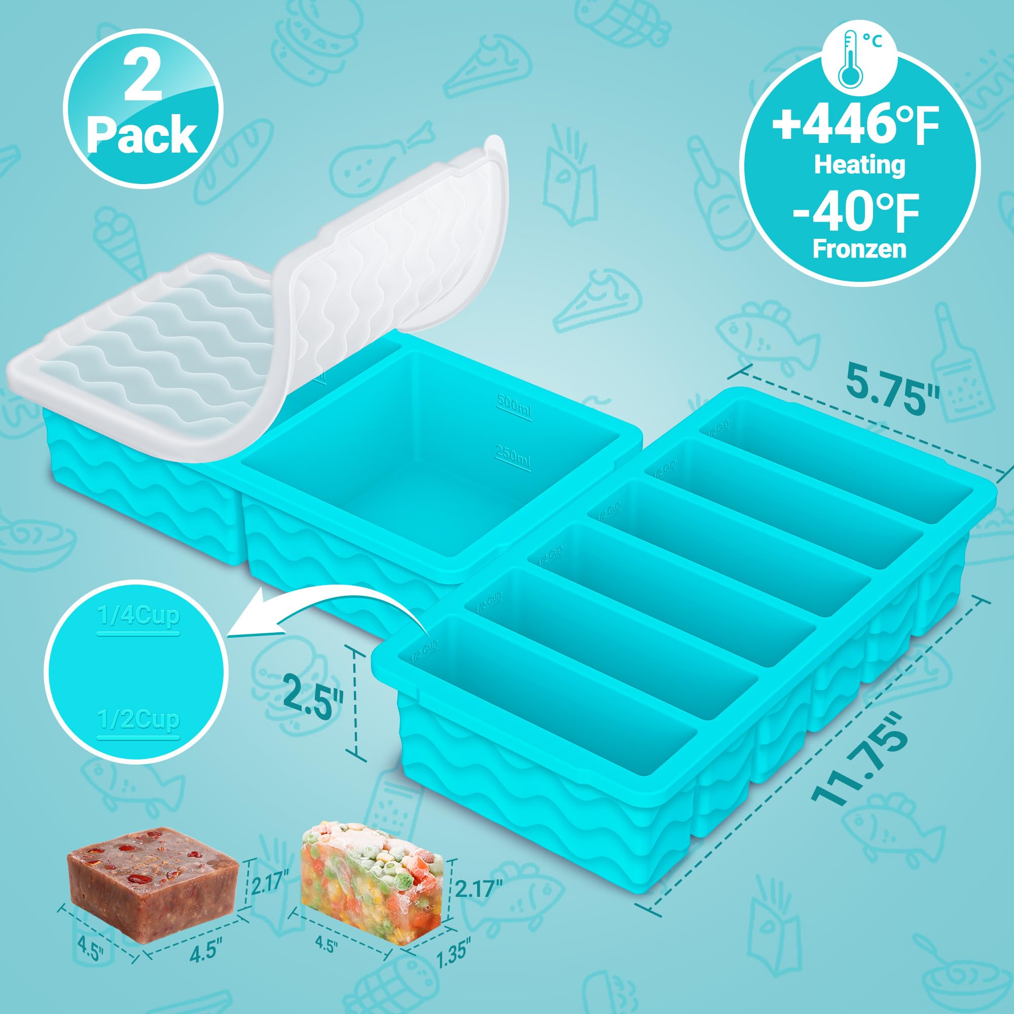 Doasuwish jumbo ice-for-beverages option for creative drinks.