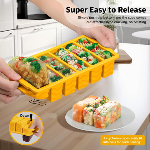 Doasuwish leak-proof-lid-closeup illustrates secure seal for each portion.
