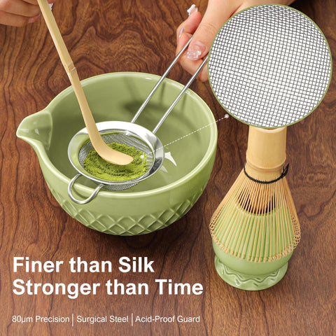 Doasuwish bamboo scoop for precise tea portions