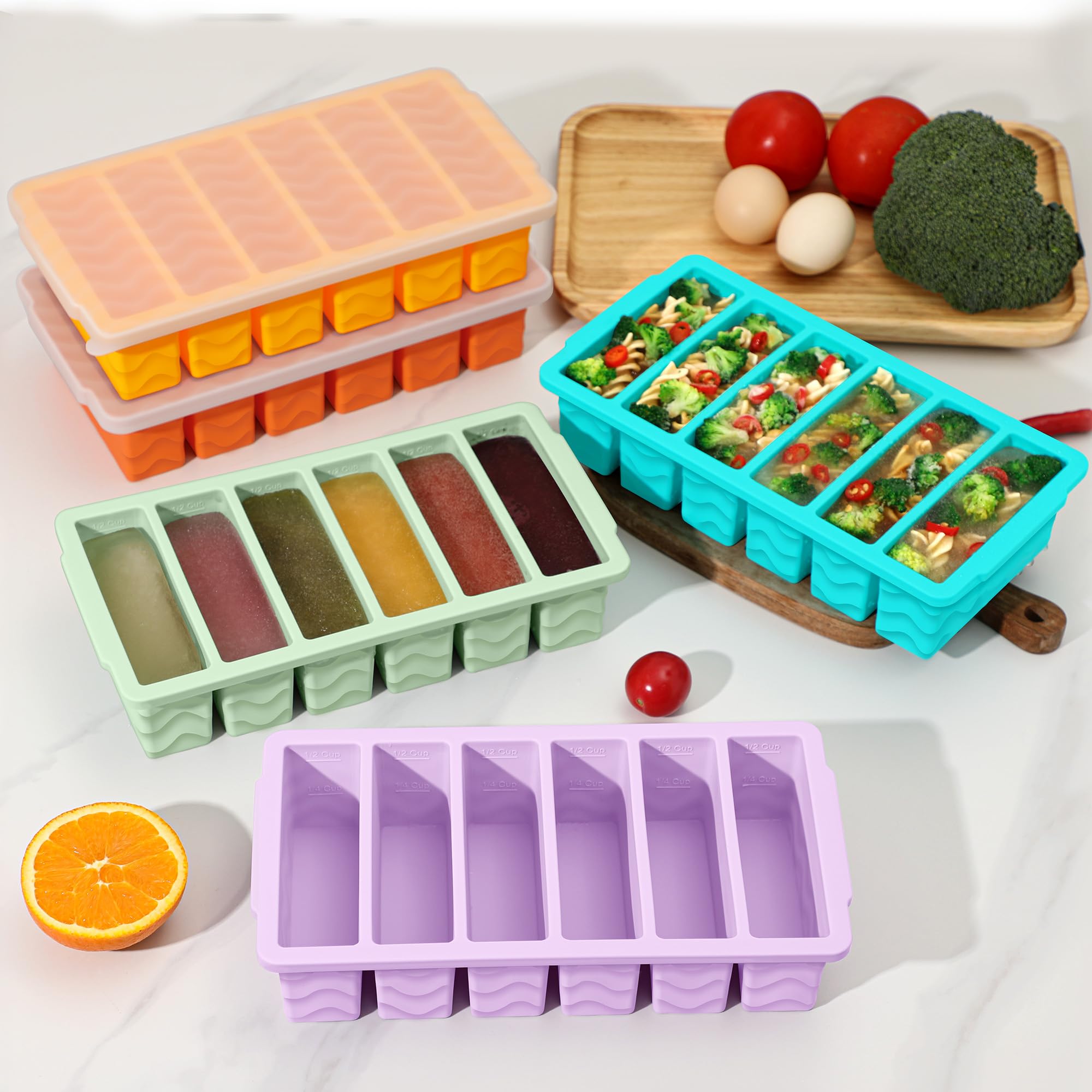 Doasuwish odor-resistant compartments keep flavors separate.
