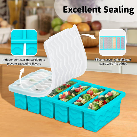 Doasuwish stainless steel frame keeps trays rigid and easy to stack.