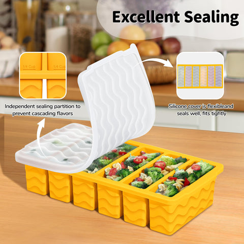 Doasuwish tray-measurement-lines highlights precise portions for easy meal prep.