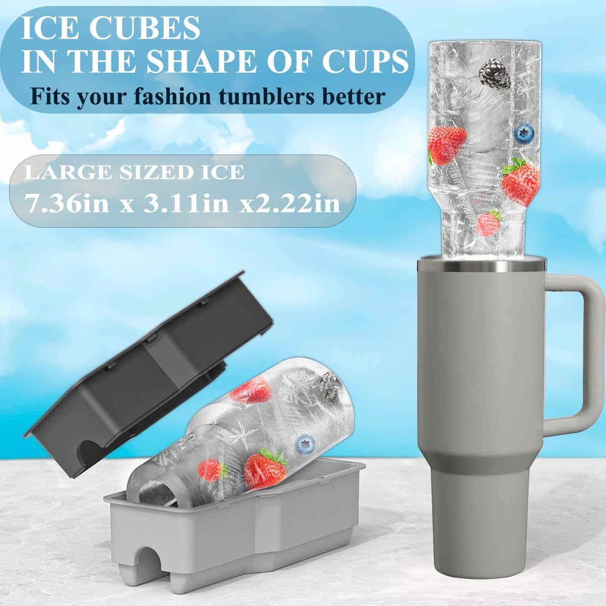 DoawBang compatible with 30-40 oz glass and Stanley tumblers