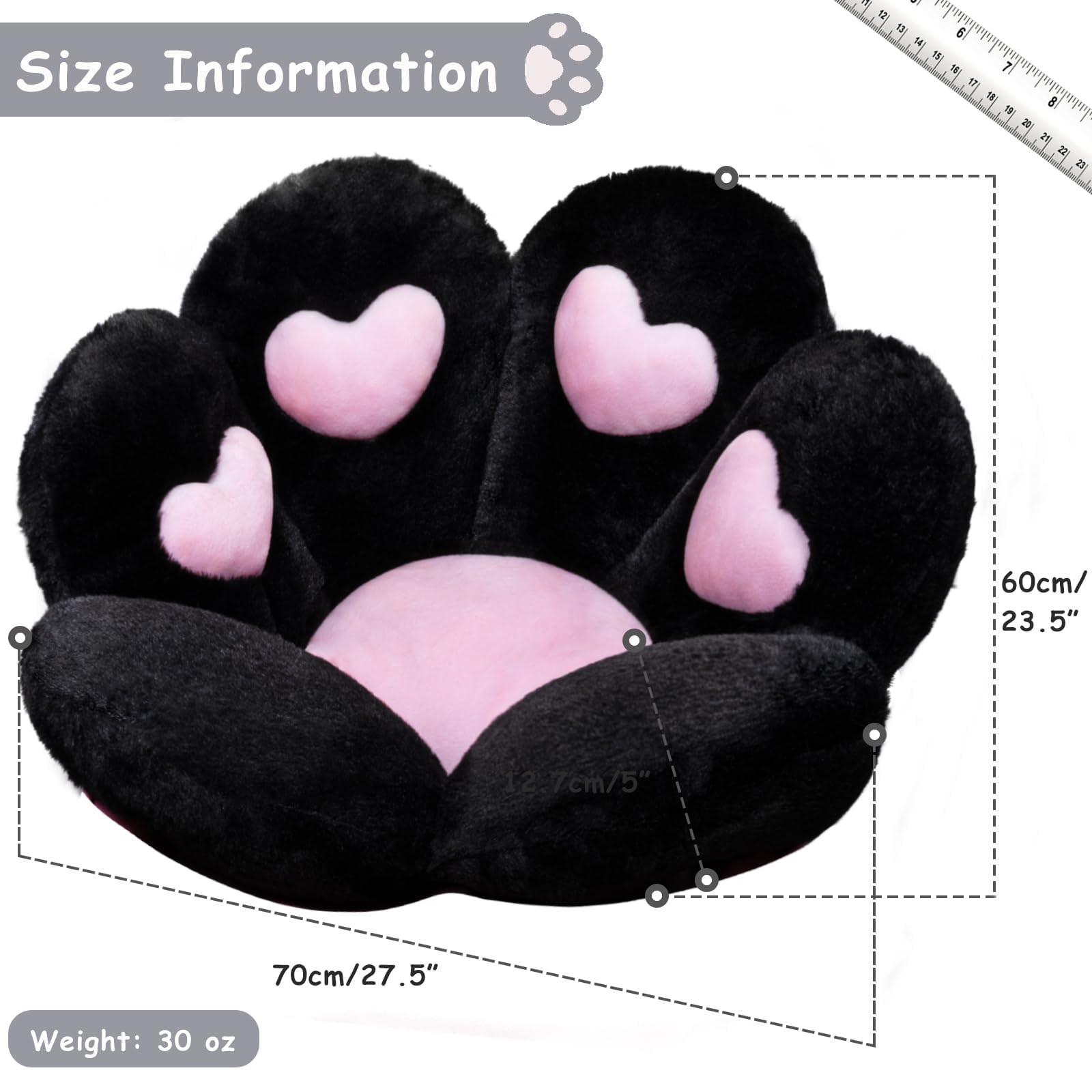 DOBUONO non-slip chair cushion keeps secure on chairs during use.