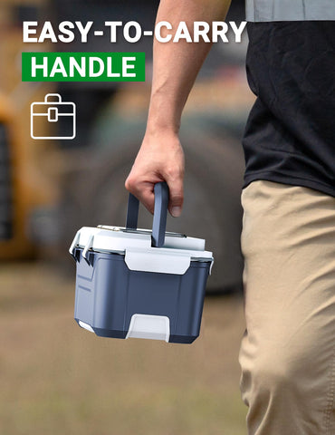 Docusvect Rechargeable Lunch Box leak-proof lid ensures spill-free transport