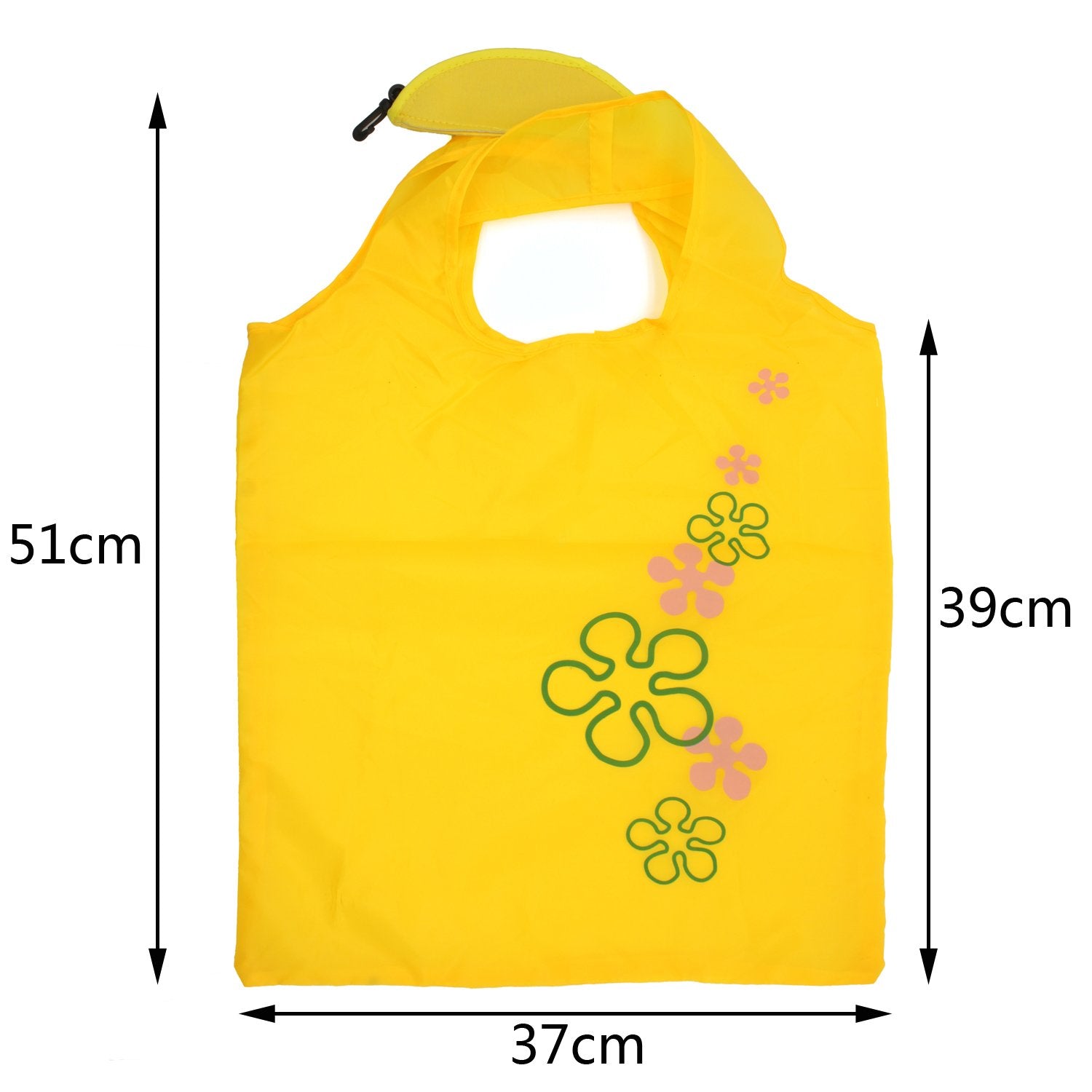 Dodkes 37x51 cm foldable tote offers high capacity and easy storage