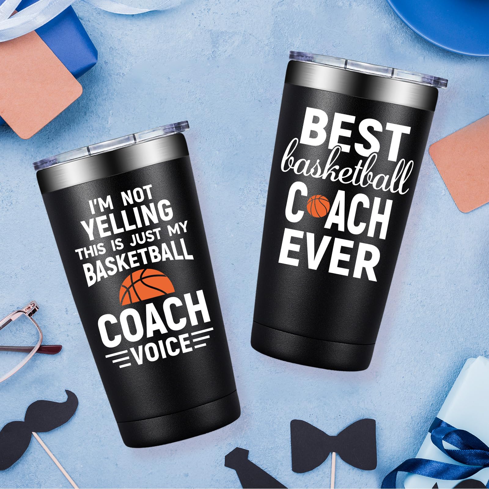 DOEARTE premium material tumbler with 304-18-8 stainless steel for durability