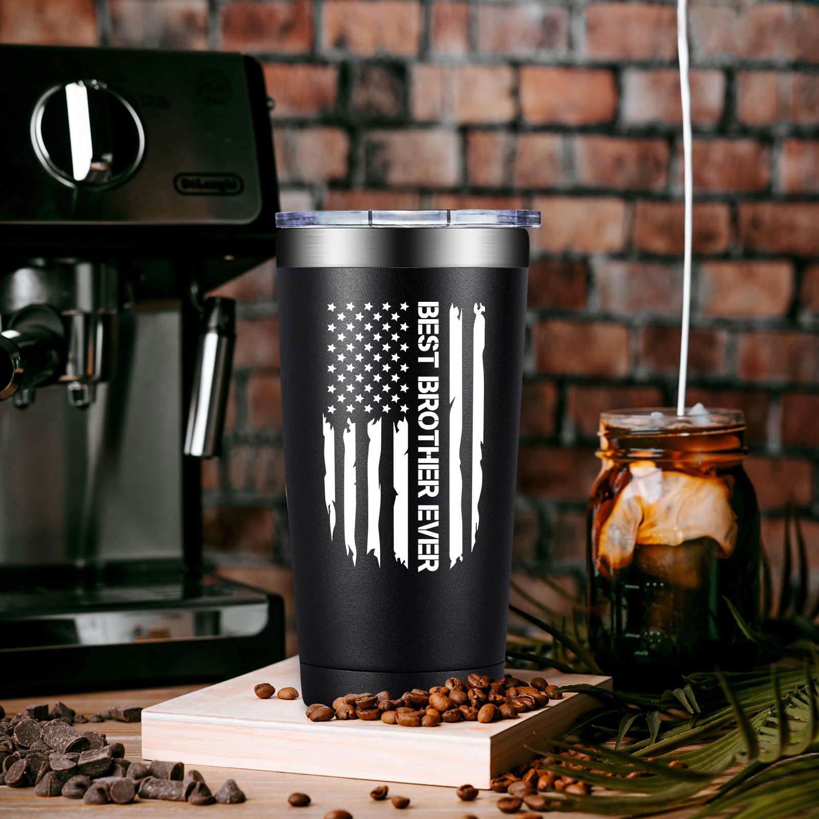 Doearte birthday gift for brother tumbler with thoughtful touch.