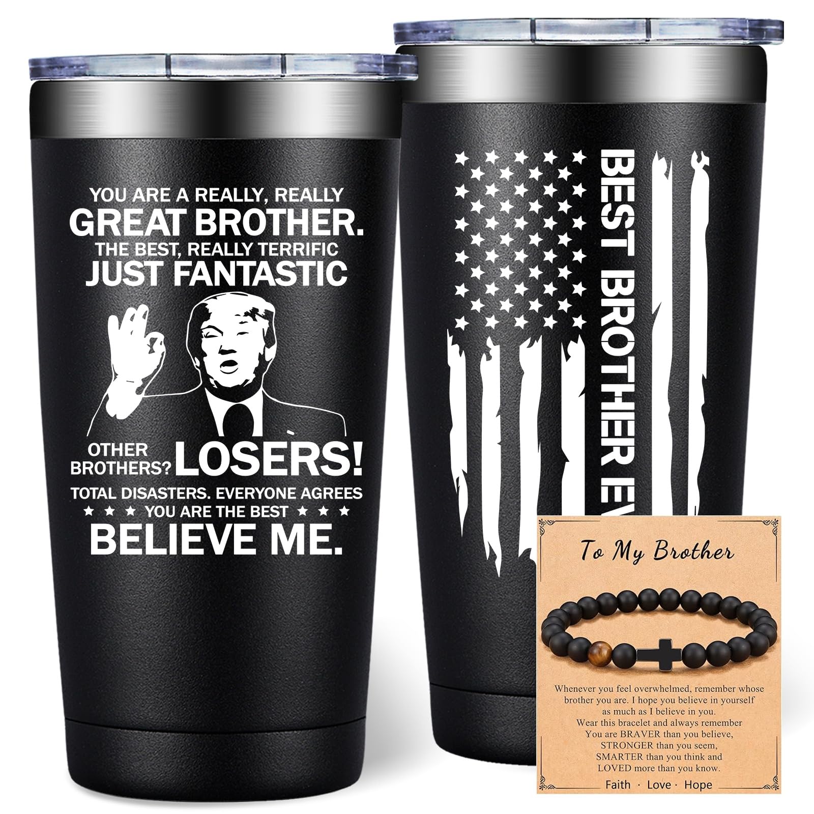 Doearte 20oz tumbler closeup showing durable stainless steel design.