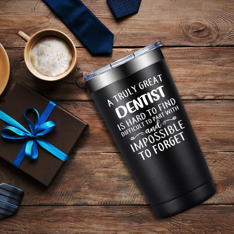 DOEARTE vacuum-insulated tumbler preserves hot or cold drinks for hours