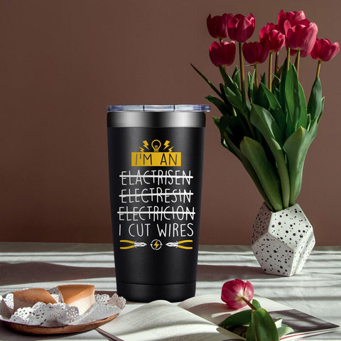 Gift-ready DOEARTE tumbler shown as a thoughtful present