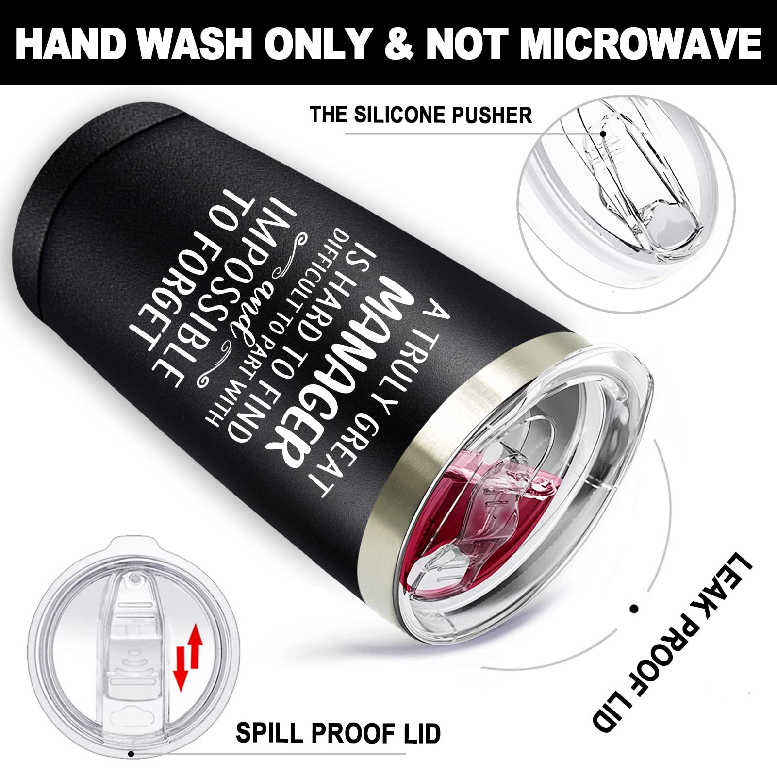 DOEARTE 20oz tumbler gift-ready packaging communicates thoughtful appreciation.